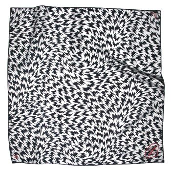 RUBY BANDIT FLASH SILK SCARF